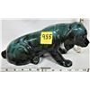 13" x 6" PUPPY Blue Mountain Pottery Statue