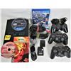 SONY PS2 Video Game System / Cables; USB Camera; 8MB Memory Card; 1-Wired Controller; 2-Wireless Con