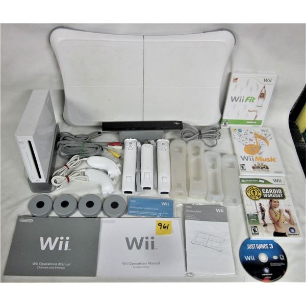 Nintendo WII System +Accessories