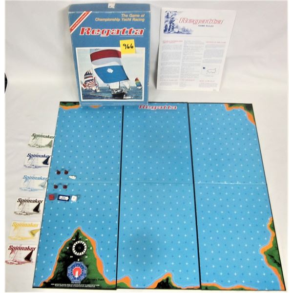 Vintage 1979 Avalon Hill Bookshelf Game #9320 REGATTA Yacht Racing ame