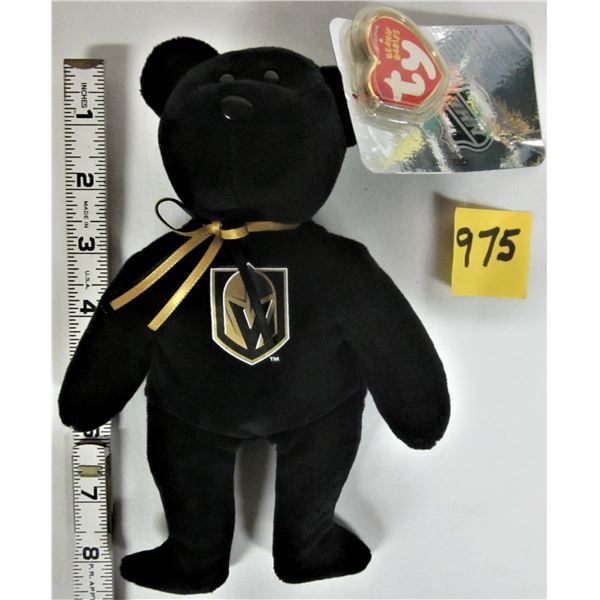 RARE New 2018 TY Beanie Bear Las Vegas Golden Knioghts (with tags)