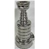 Image 2 : 14" Silver Color Ceramic Edmonton Oilers STANLEY CUP Coin Bank
