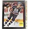 7" x 9" Framed Autographed Photo - Edmonton Oilers ESA TIKKANEN