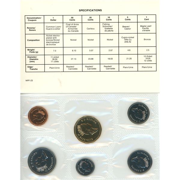 1991 Proof Like Set. Includes scarce 1991 25 Cents.