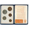 Image 2 : Britain’s First Decimal Coins. 1971 issue of 5 coins. In folder of issue.