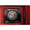 Image 2 : 1970 Manitoba Dollar. Specimen. Issued to celebrate the 100th Anniversary of Manitoba joining Canada