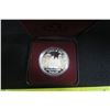 Image 2 : 1989 Mackenzie River Silver Dollar. Proof. Commemorates the 200th Anniversary of Alexander Mackenzie