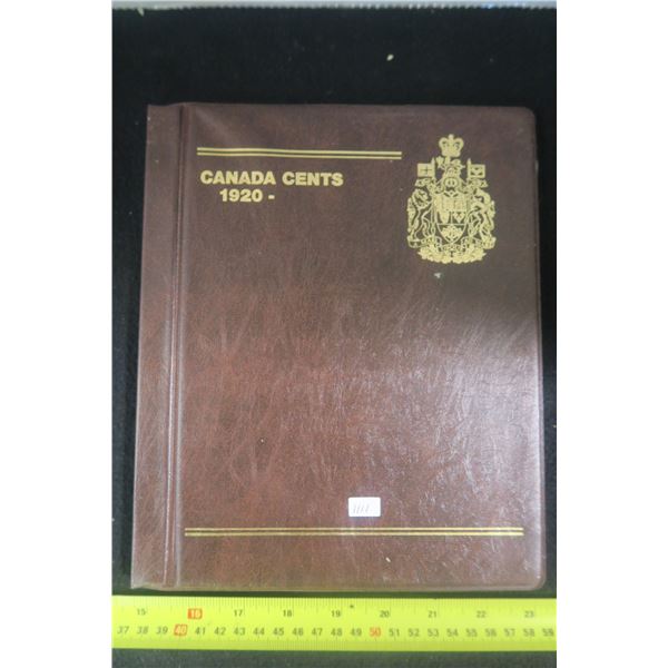 Empty Canada Small Cents Gardmaster Numismatic Storage System Album. Houses small cents from 1920 to
