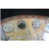 Image 3 : 1999 Canada Millennium set of 12 coins and medal. Includes 12 25 cents for each of the 12 months of 