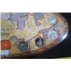 Image 5 : 1999 Canada Millennium set of 12 coins and medal. Includes 12 25 cents for each of the 12 months of 