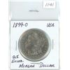 Image 1 : 1899-O silver Morgan dollar