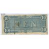 Image 2 : 1864 Confederate states 10 dollar bill