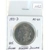 Image 1 : 1921-D Morgan silver dollar