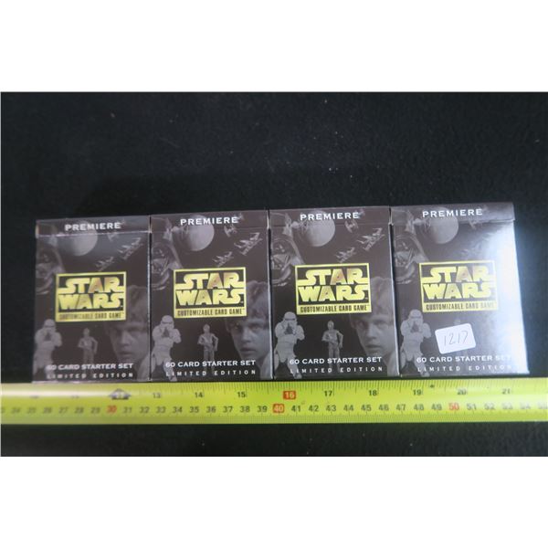 4 Decks (Starter) Starwars Limited Edition