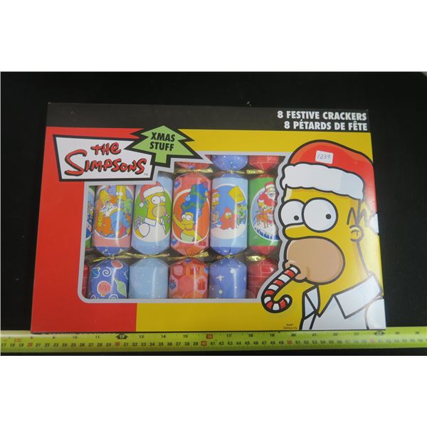 Vintage Simpsons Xmas Crackers