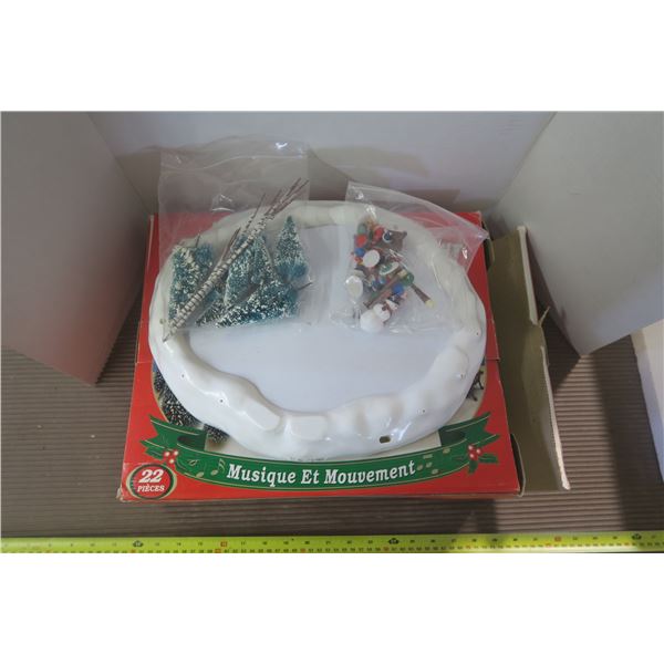 Spin and Glide on the Village Skating Pond