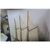 Image 4 : Antique Handmade Sailboat
