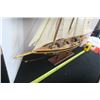 Image 6 : Antique Handmade Sailboat