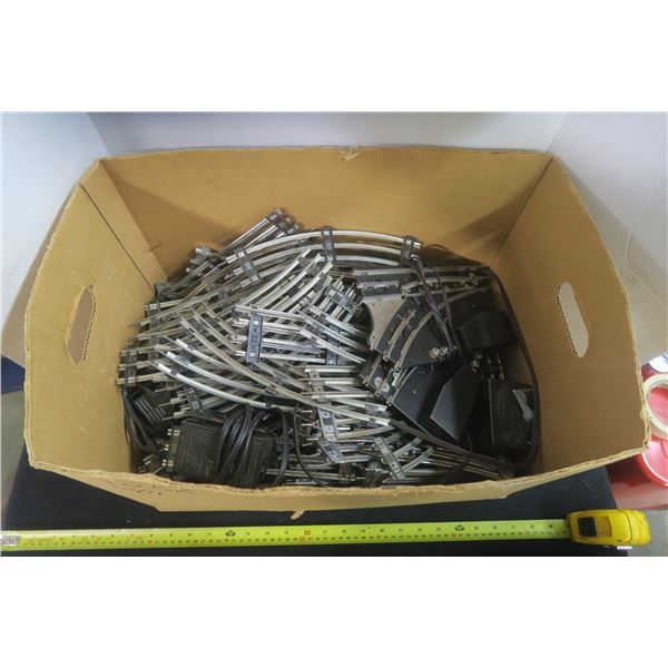 Misc. Antique Track and Transformers for Model Trains