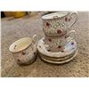 Image 1 : Chintz set of cups and saucers (1 cup missing)