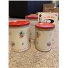 Image 2 : vintage tin canister set