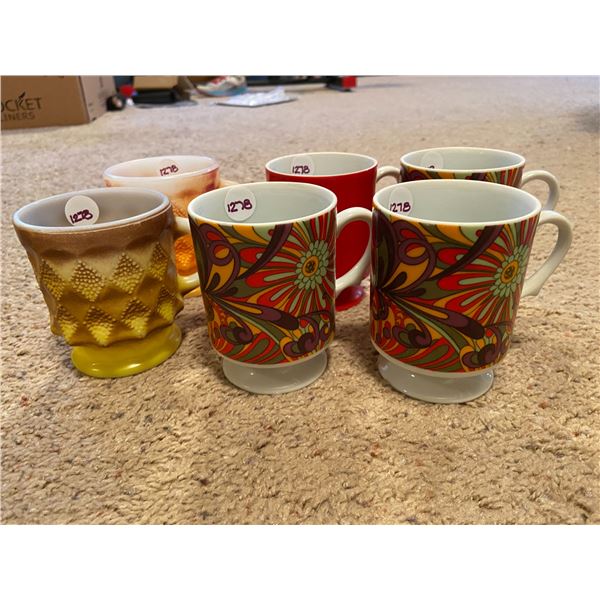 vintage mugs