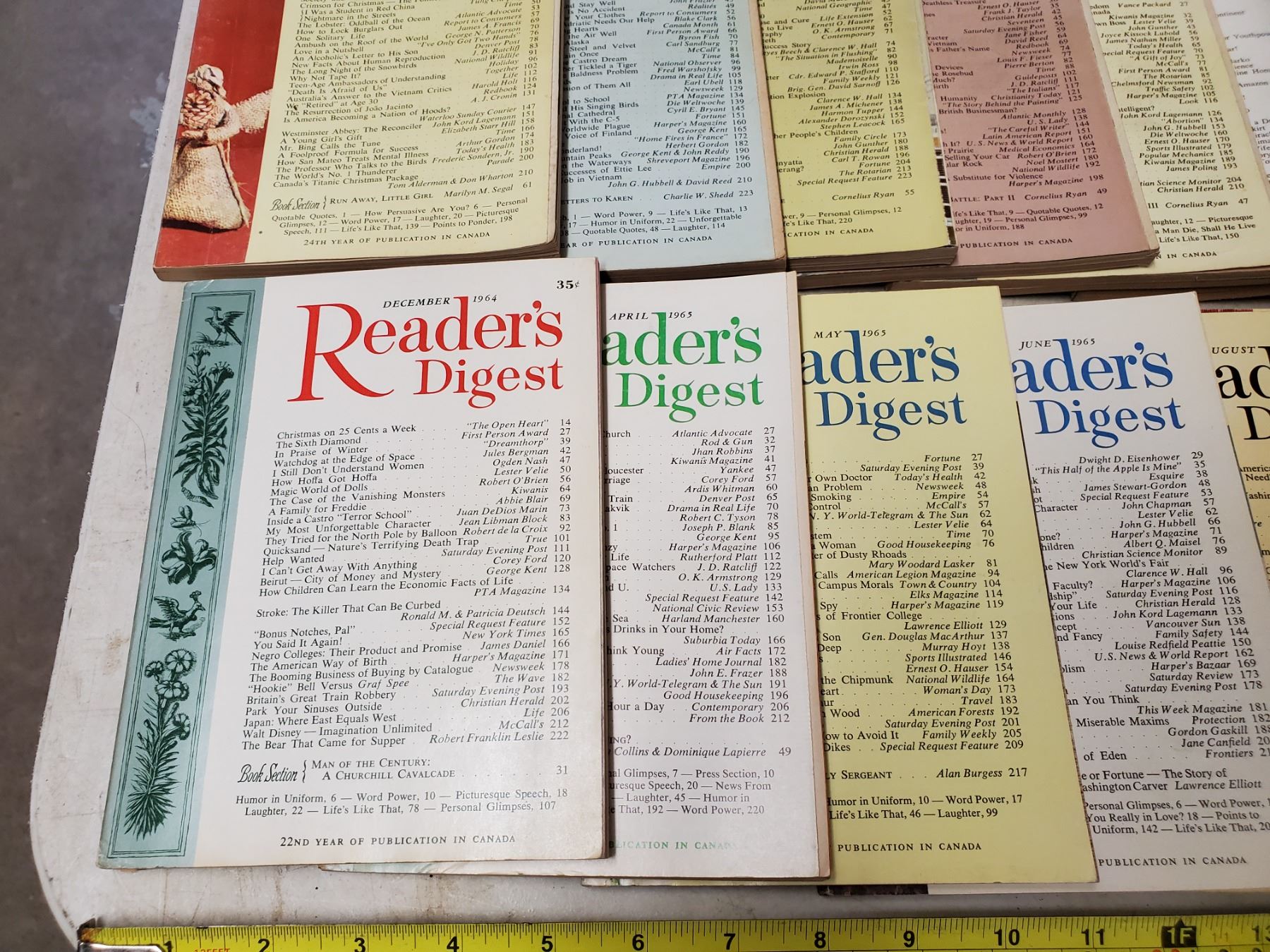 OLDER READER'S DIGESTS 1960'S Schmalz Auctions