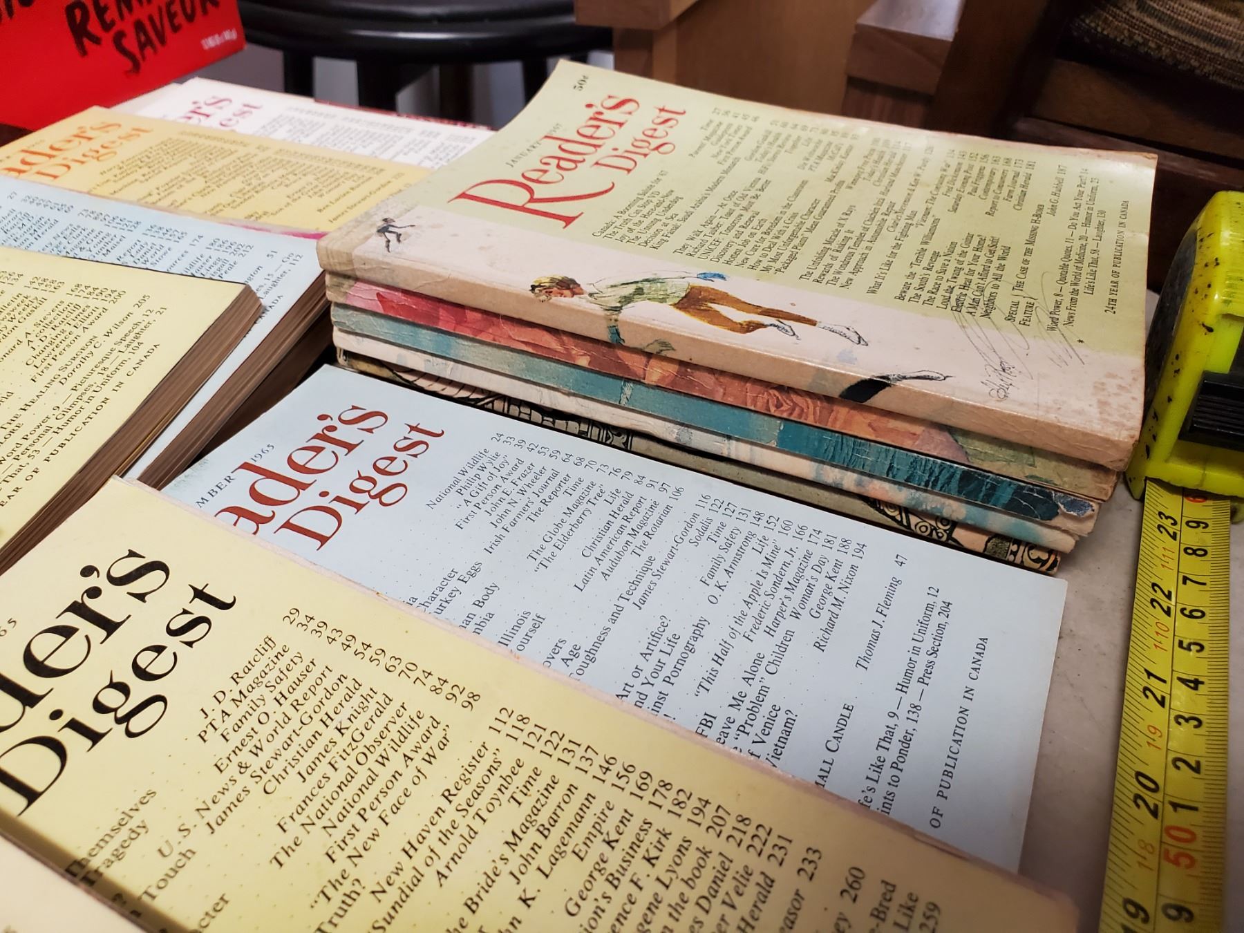 OLDER READER'S DIGESTS 1960'S