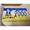 Image 1 : ALASKA LICENSE PLATE