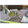 Image 3 : Chalkware and Ceramic Dogs