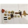 Image 1 : lot of assorted military pins