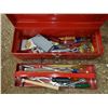 Image 2 : METAL TOOLBOX W/ CONTENTS