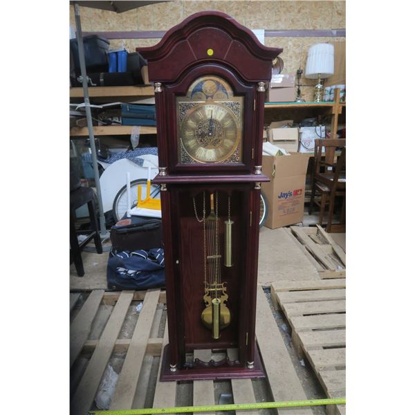 Grandfather Clock, Missing Door Glass