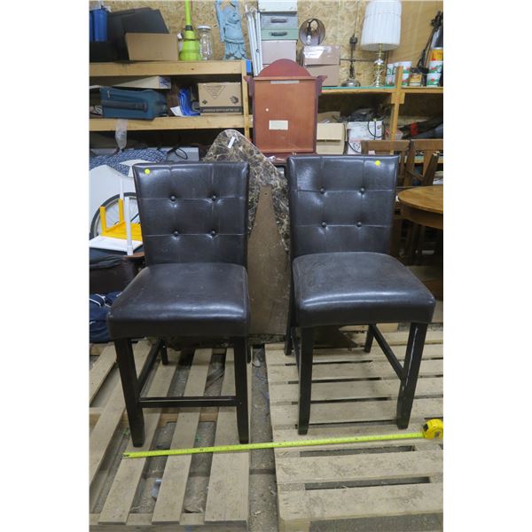 2 Chairs, 1 Needs Repair