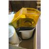 Image 3 : Box of Misc. Items, Popcorn Popper, Pitcher Etc.
