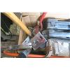Image 2 : Box of Misc. Items Including Tool Cases And Hammers