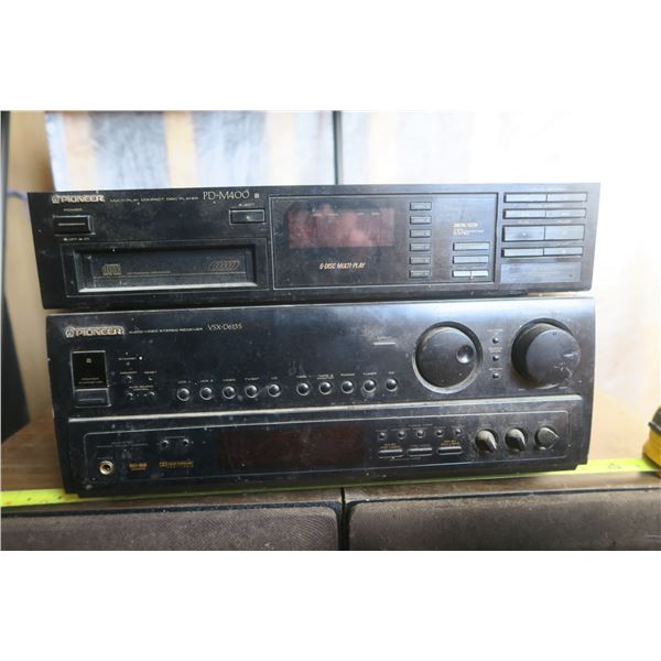 Pioneer Sound Equipment, Receiver and CD Changer