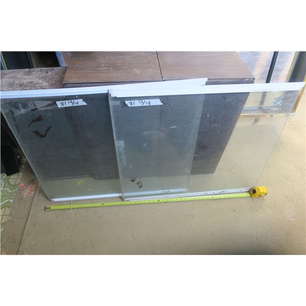 2 Panes of Glass 30 X 25 1/2"