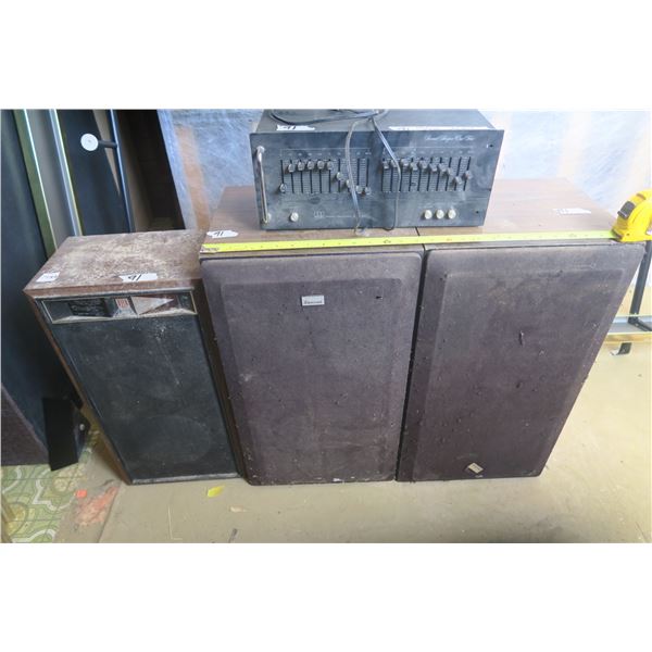 3 Speakers & Equalizer