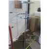 Image 2 : Chrome Adjustable Clothing Display Rack - Great for Store Display or Home Use, Very sturdy