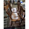 Image 4 : 4 dining chairs