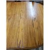 Image 5 : oak dining table w/ leaf
