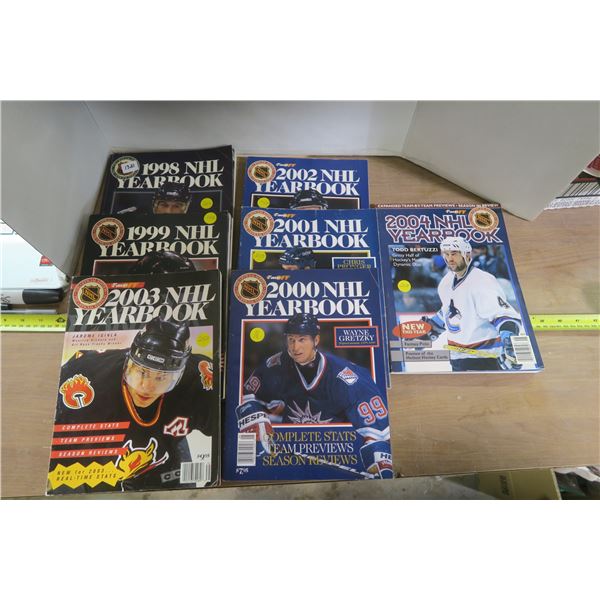 NHL Year Books 1998-2004