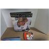 Image 2 : Gretzky Book, Howe Tray, Oilers Calandar and Exibition Game Program