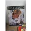Image 3 : Gretzky Book, Howe Tray, Oilers Calandar and Exibition Game Program