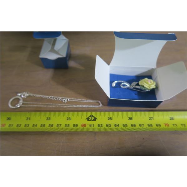 Avon Pin and Necklace