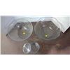 Image 1 : Crystal/Glass 2 bowls and 1 bowl with lid