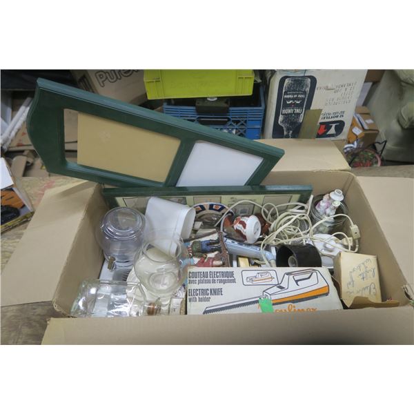 Box of Misc. Kitchenware & Housewares