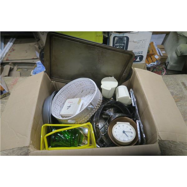 Box of Misc. Housewares