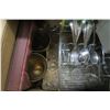 Image 4 : Box of Misc. Housewares, Shot Glasses, Cutlery